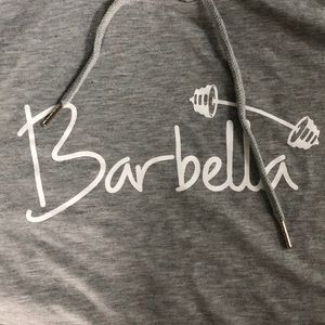 Cropped barbella sweatshirt